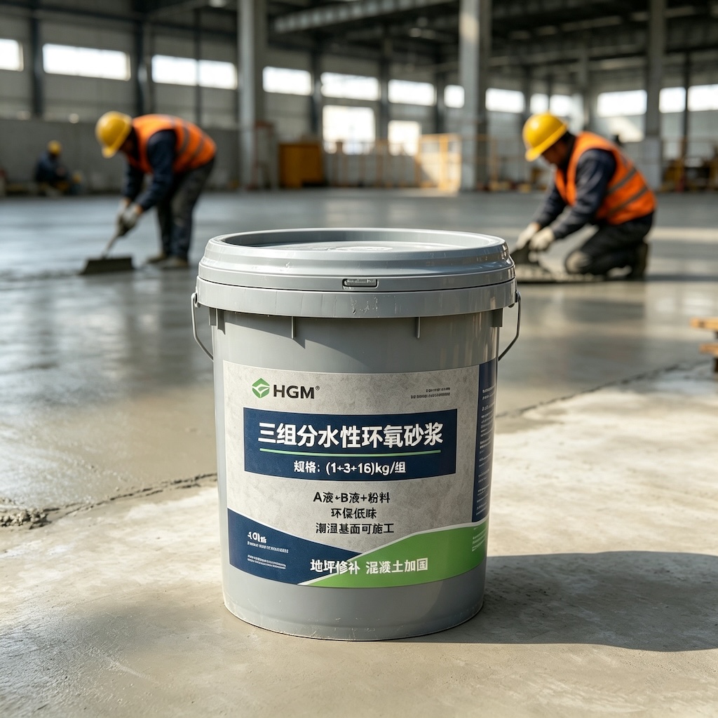 定边三组份水性环氧砂浆